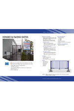 Hinged Vehicle Gates