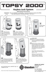 Topsy 2000™ keyless lock system - operation