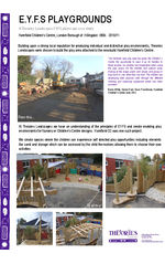 Harefield Children's Centre EYFS Case Study - Theories Landscapes