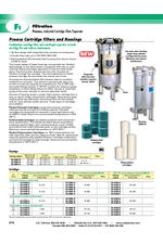 Process Cartridge Filters & Housing