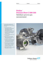 Prosonic Flow G brochure