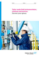 Tailor-made field instrumentation, solutions and services