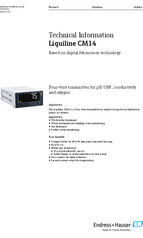 Liquiline CM14 analytical transmitter 