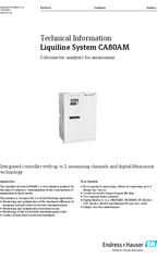 Liquiline System CA80AM ammonium analyser