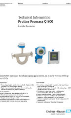 Proline promass Q 500