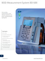 BD 600 BOD measurement system