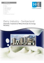 Energy Recover from Whey Permeate