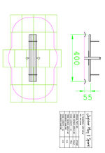 FHS Standing Seesaw Technical Drawing