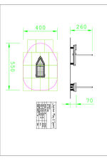 907121110 Dinghy CAD Drawing