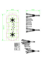 907224350R Teepee Course Little Path CAD