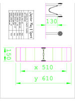 901005100R Toddler Flower Swing CAD