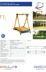 901430000R 30m cableway Specification Sheet