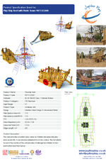 907112120R Playship Keel with pirate tower