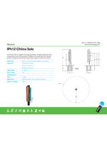 Musical Chime Solo IP412 Datasheet