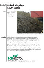 Case study: hydroseeding - Glyncoch
