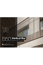 BA Systems - B50 vertical bar balustrade system