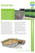 Vertical flow reed beds