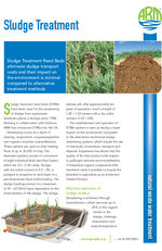 Sludge treatment reed beds