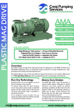 AMA Mag Drive Range - Datasheet PDF
