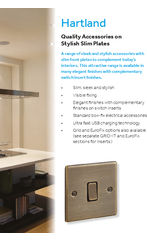 Hartland switches and sockets