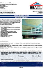 Newtonite 803 Membrane (Non-Meshed) BBA Certificate