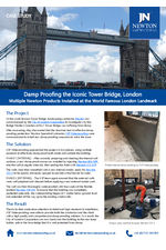 Case study: Damp-proofing Tower Bridge