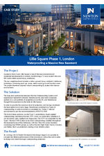 Case study: waterproofing Lillie Square, London