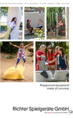Playground Equipment made of concrete