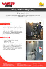 Warrior - solar-powered for E-bikes