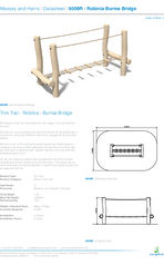 Robinia Burma Bridge - 6009R Datasheet