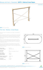 Robinia Cross Ropes - 6017R Datasheet