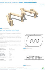 Robinia Snaky Steps - 6003R Datasheet