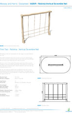 Robinia Vertical Scramble Net - 6020R Datasheet