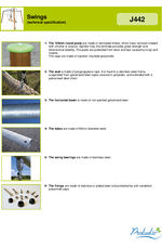 Timber rope swing (J442) - materials