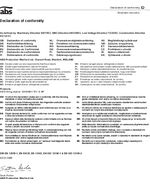 Sanimax declation of conformity