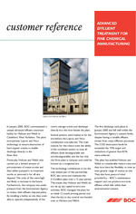 Advanced effluent treatment