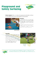 Playground and safety surfacing