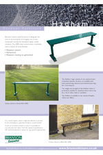 Hadham steel bench