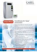 compactSteam humidifier brochure