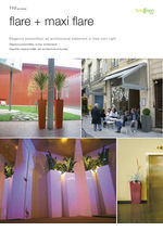 Flare and Maxi Flare planters