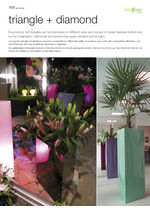 Triangle and Diamond planters