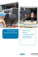 Prefabrication of pipework and fittings