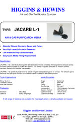 JACARB L 1 purification media