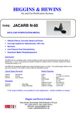 JACARB N 60 purification media
