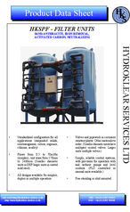 Pressure filter units