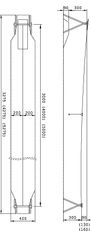 Cableway technical drawing
