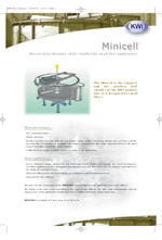 Minicell DAF clarifier