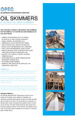 E-Series oil mop skimmer