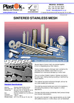 Sintered mesh