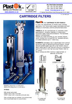 Cartridge filters  general